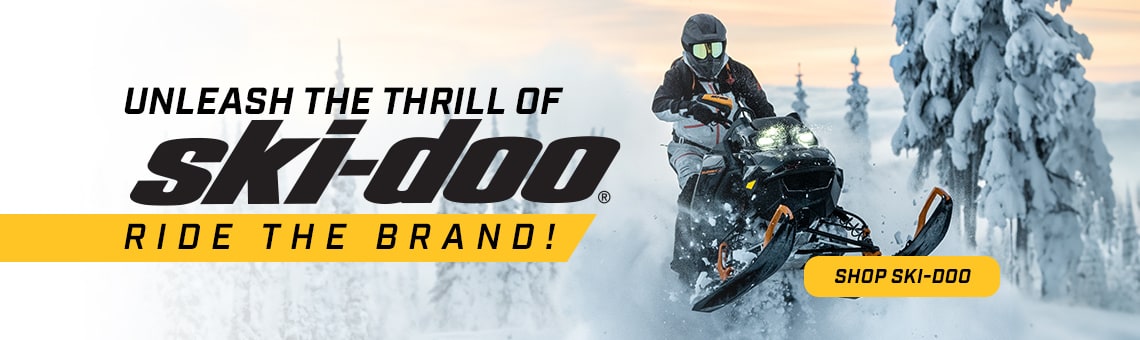 Unleash the thrill of Ski-Doo, ride the brand!